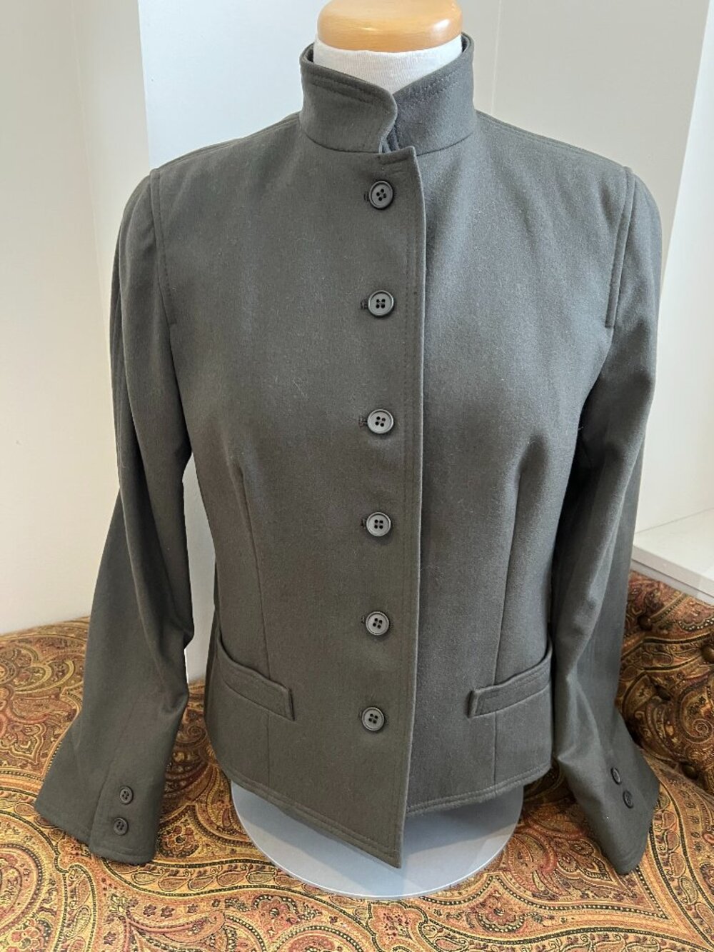 Ladies Designer JAEGER 100% Wool Blazer